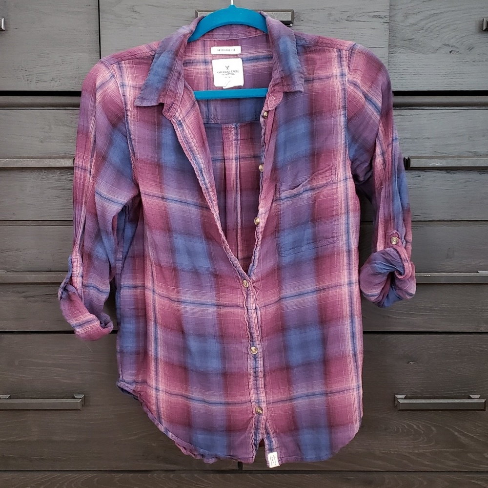 American Eagle Lightweight Flannel